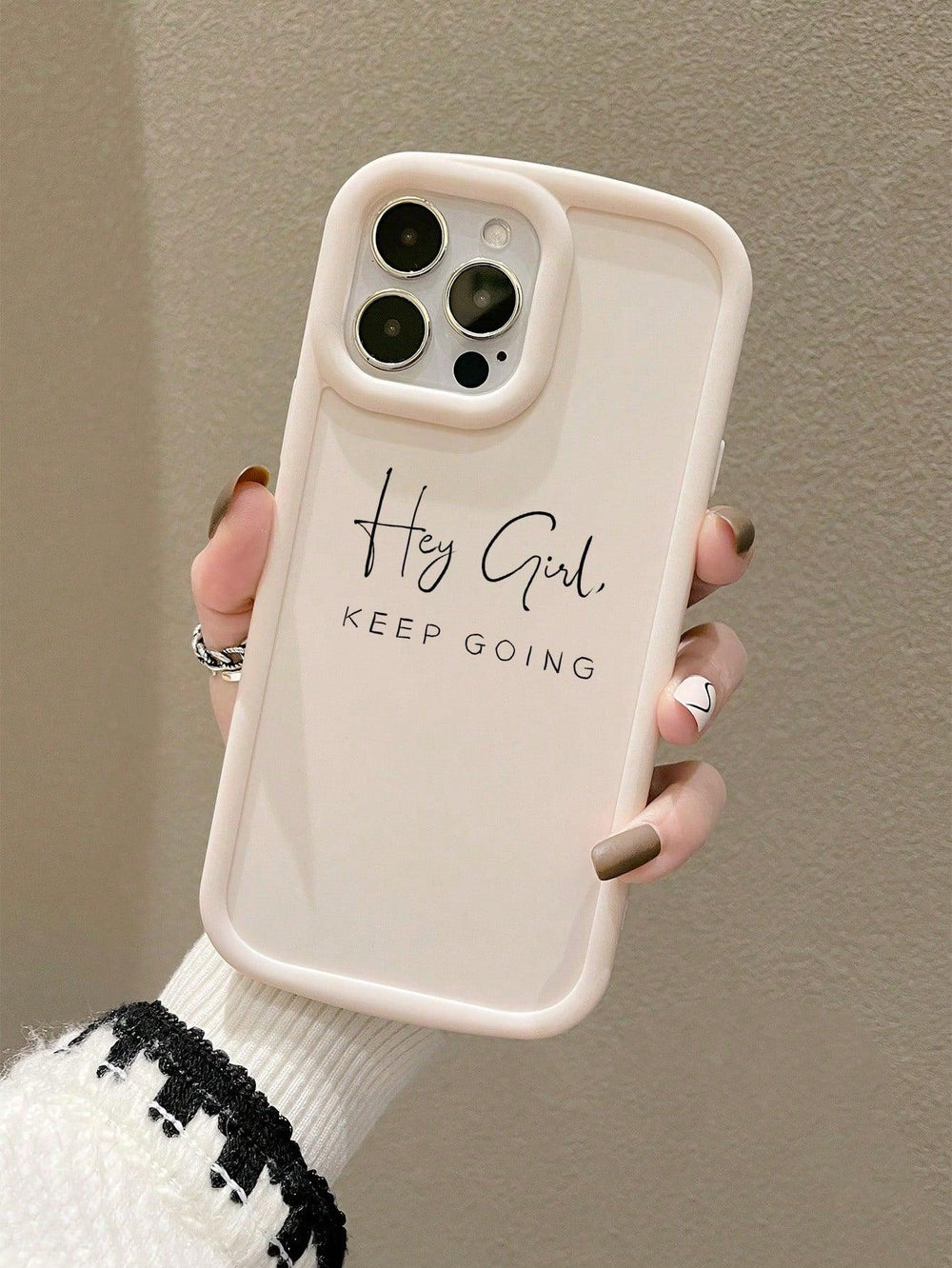 Keep Going Graphic Anti fall Phone Case - Brand My Case