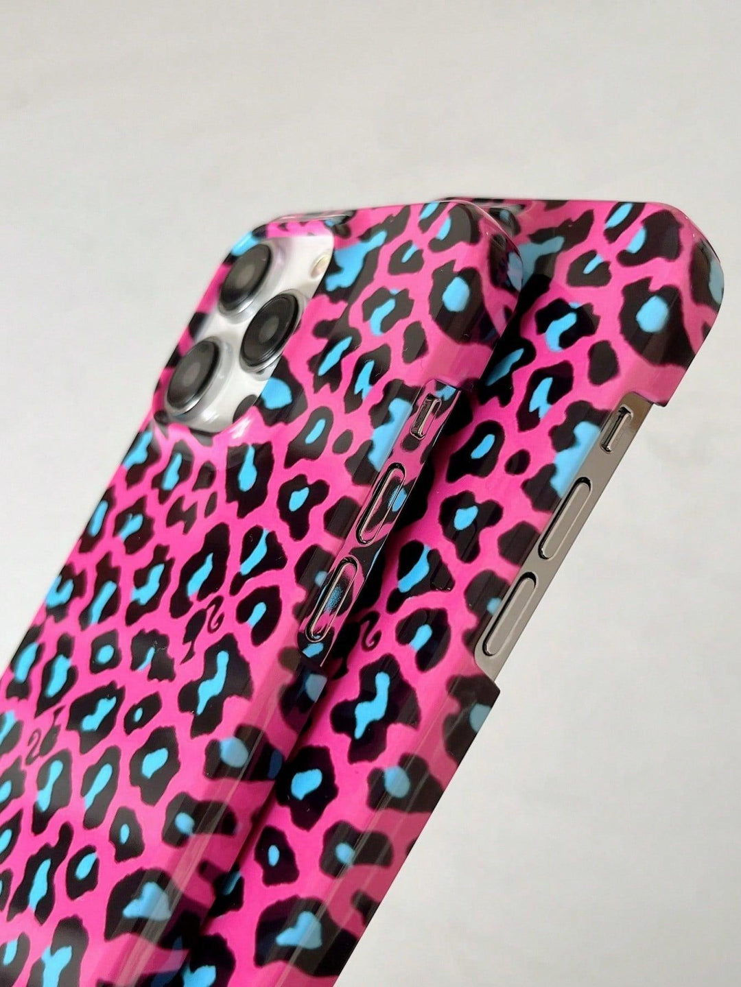 Leopard Print PC Phone Case - Brand My Case