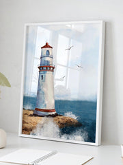 Lighthouse Pattern Unframed Painting Poster Gift For Wall Decor - Brand My Case