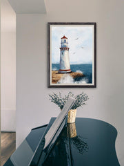Lighthouse Pattern Unframed Painting Poster Gift For Wall Decor - Brand My Case