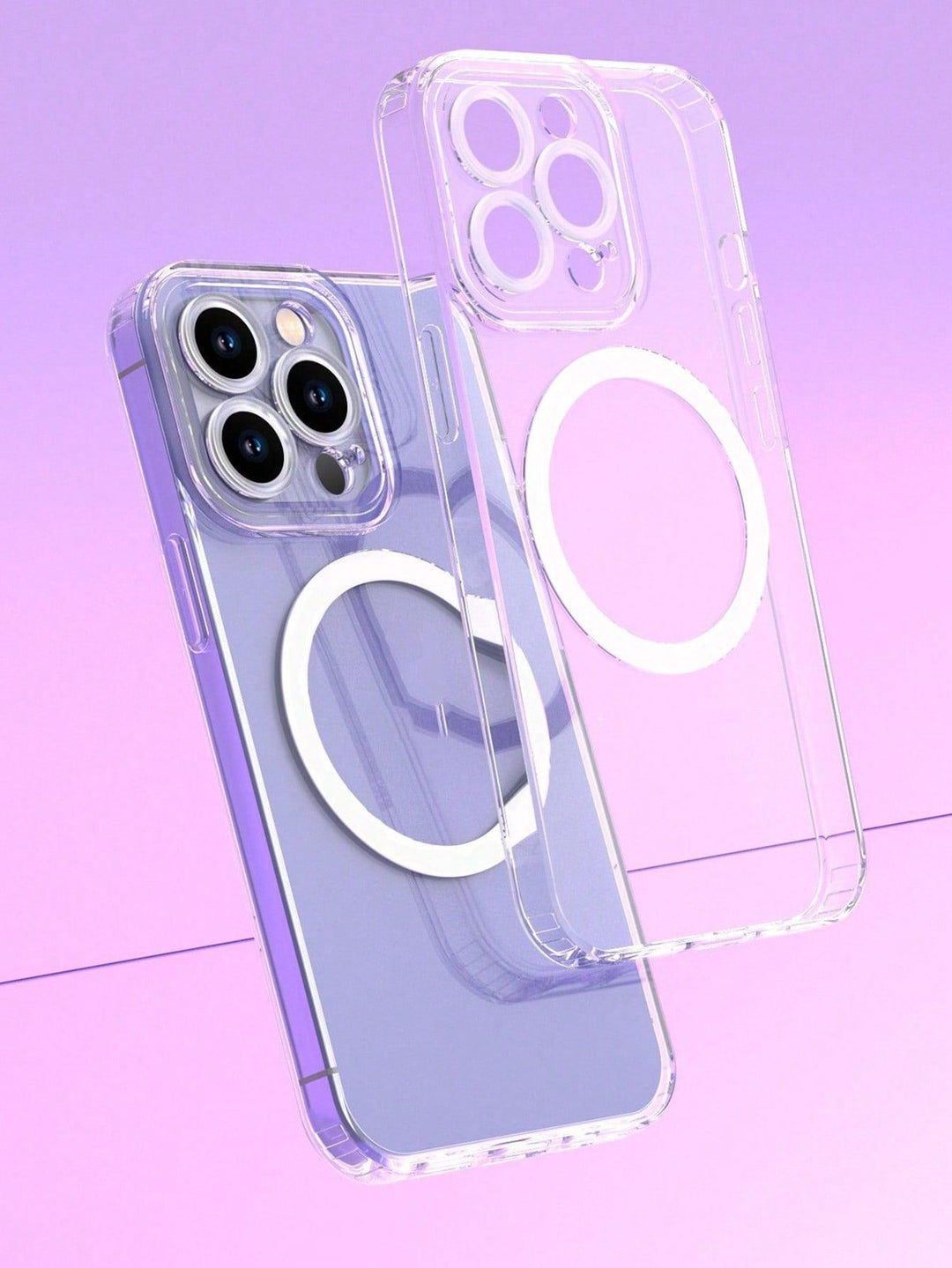 Magnetic Clear Phone Case - Brand My Case