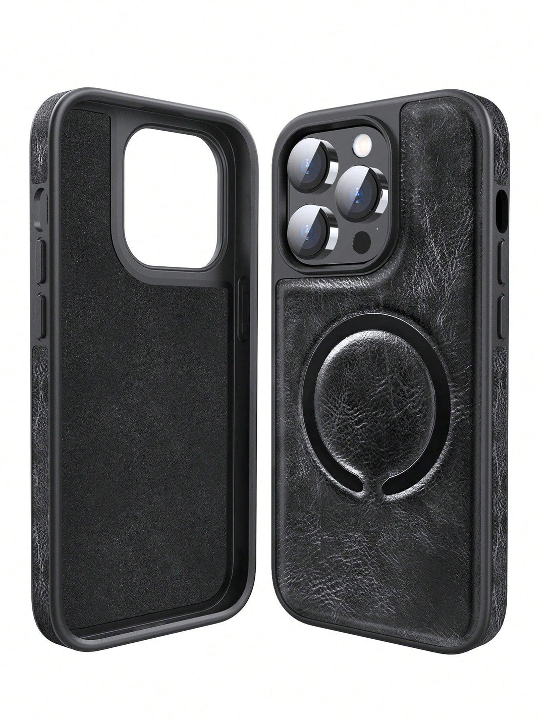 Magnetic PU Leather Anti-Fall Case - Brand My Case