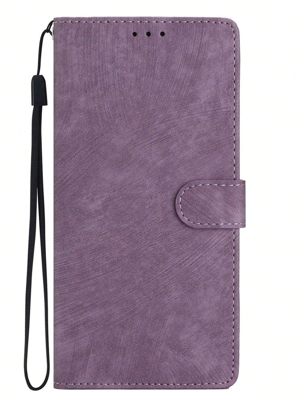 Mauve Purple Premium Solid PU Flip Phone Cases - Brand My Case