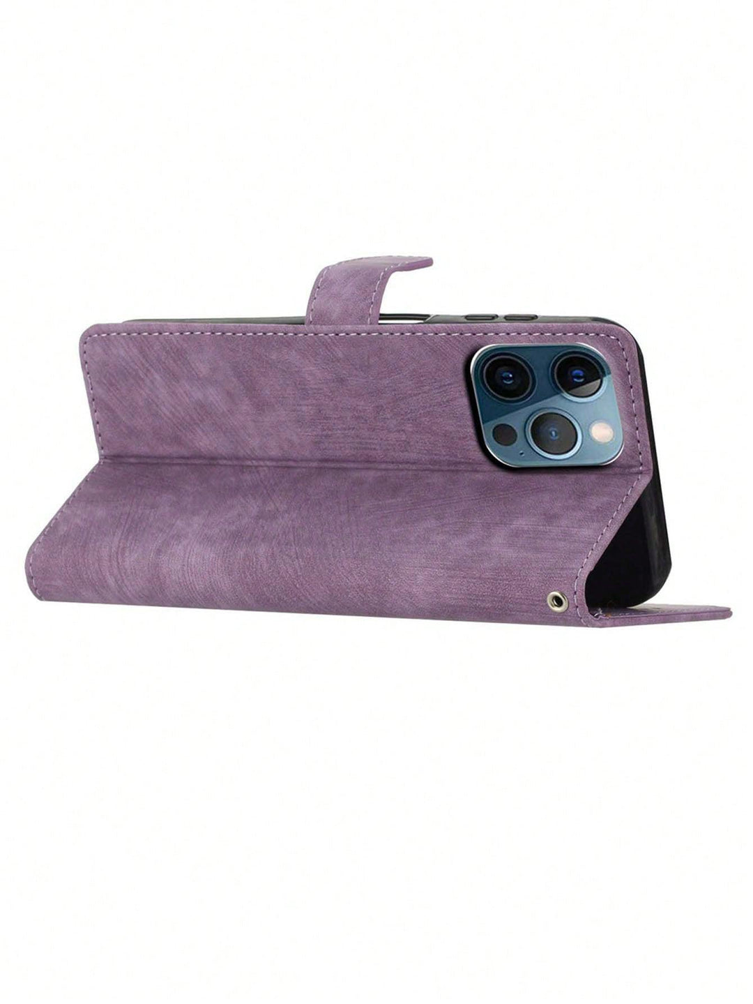 Mauve Purple Premium Solid PU Flip Phone Cases - Brand My Case