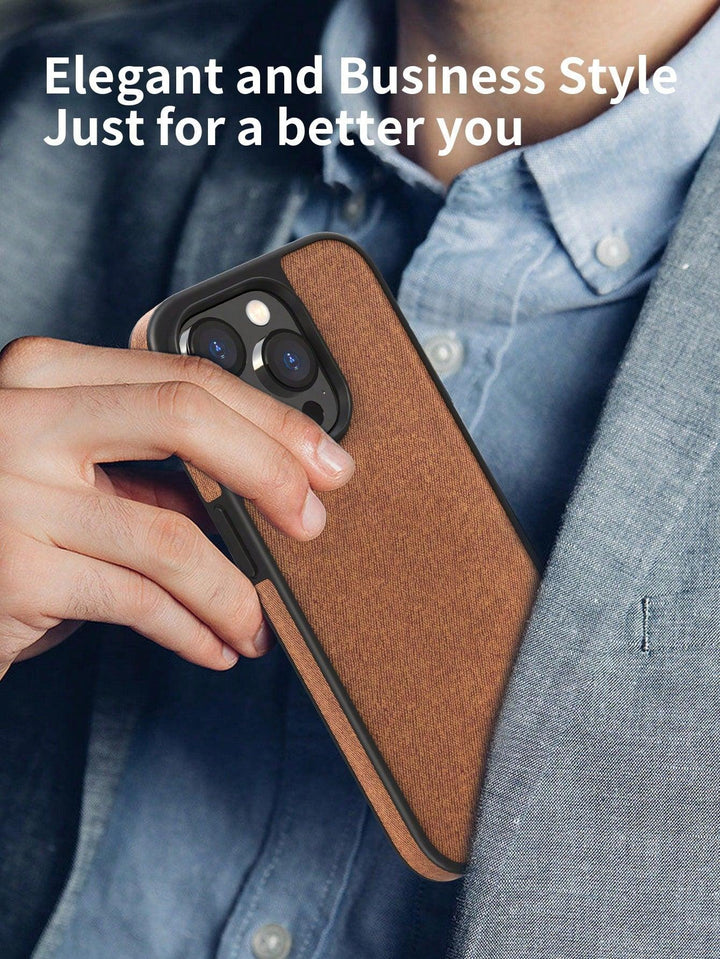 Men PU Business Style Anti fall Phone Case - Brand My Case