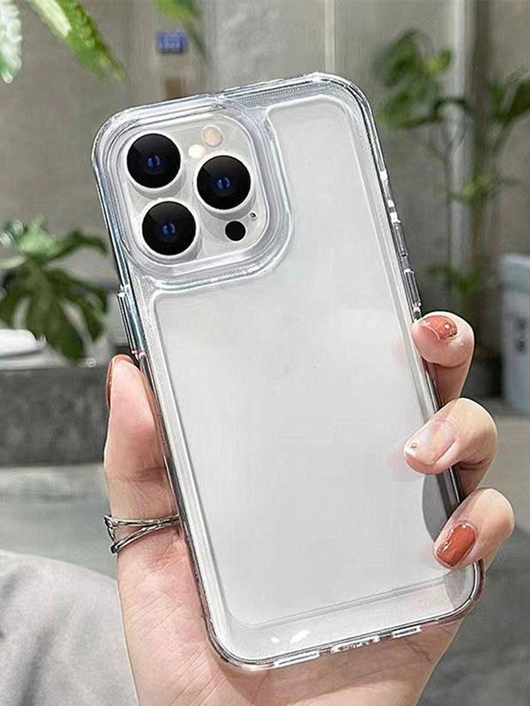 Minimal Clear TPU Phone Case - Brand My Case
