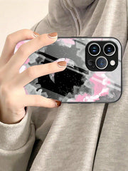 Moon Pattern Glass Phone Case - Brand My Case