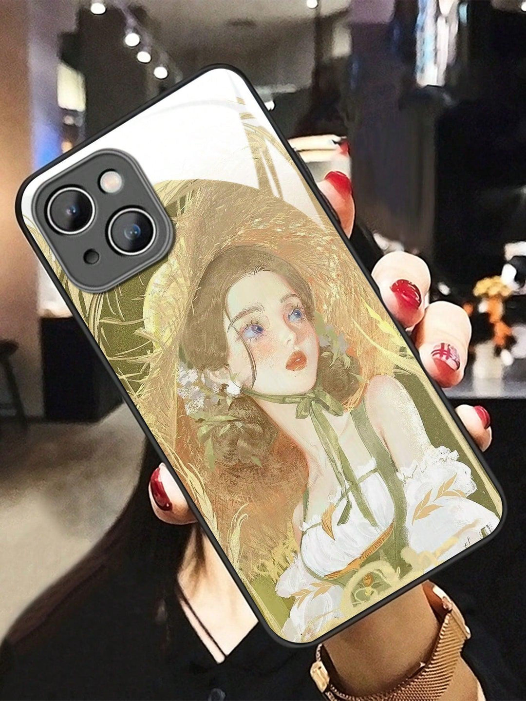 Mural Figure Graphic Phone Case - Brand My Case
