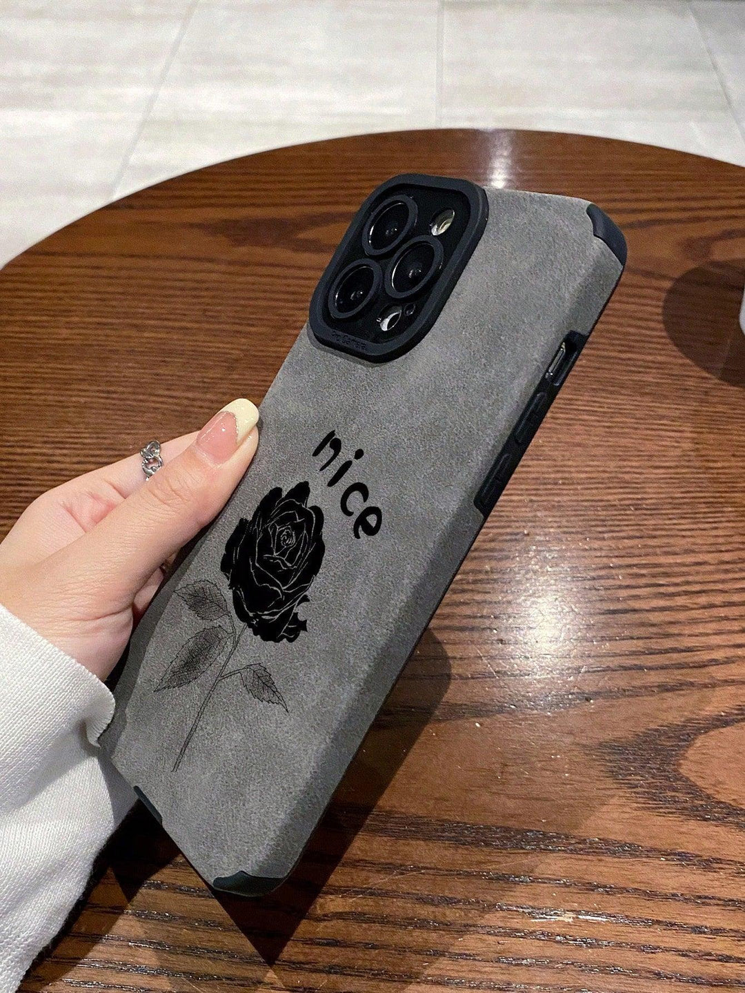 Nice Flower Print Phone Case - Brand My Case