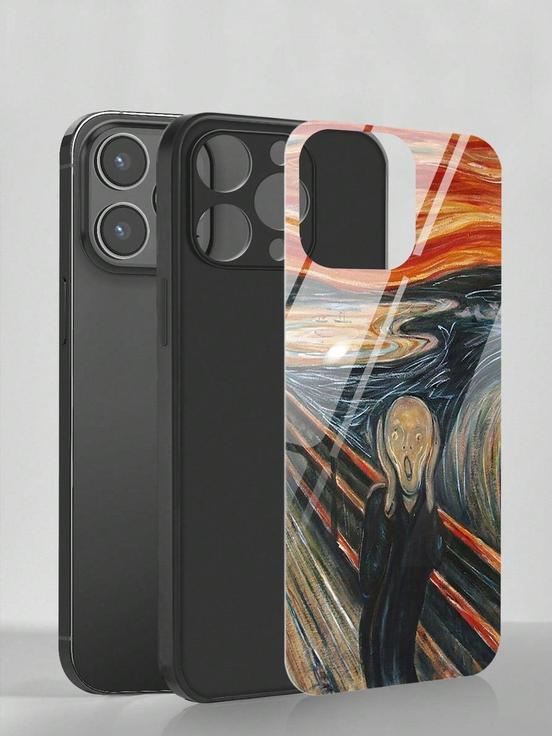 Oil Painting Glass Phone Case - Brand My Case