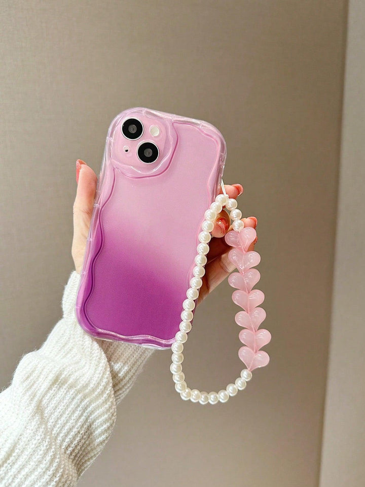 Ombre Anti fall Phone Case With Lanyard - Brand My Case