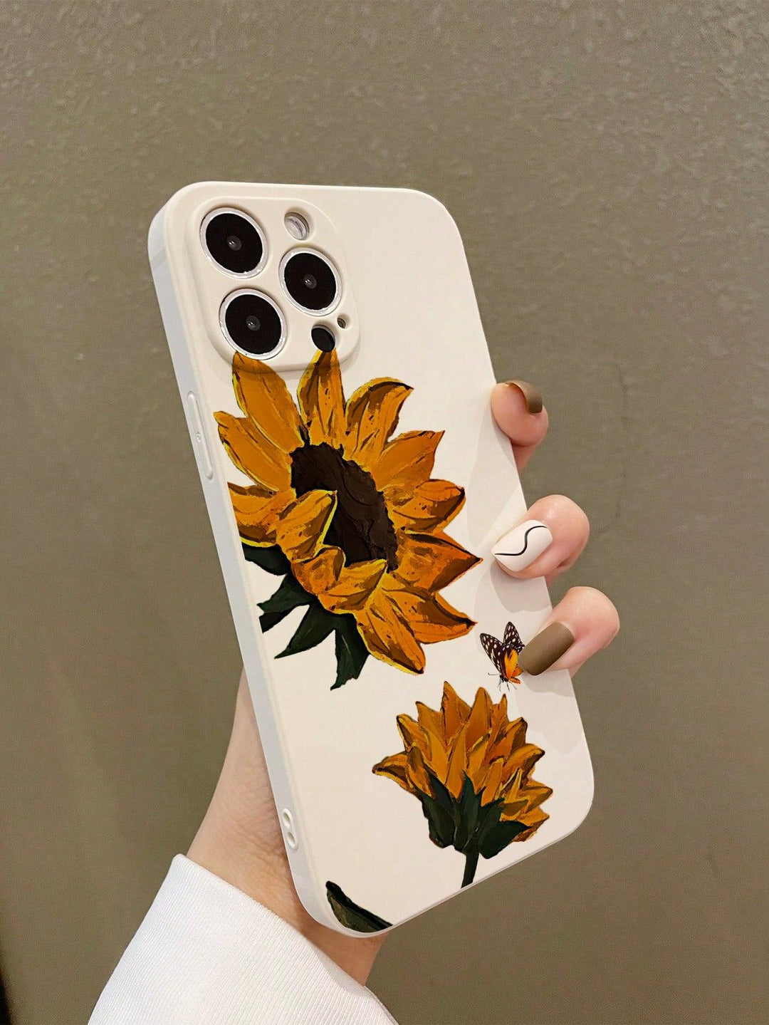 Open Sunflower Pattern Phone Case - Brand My Case
