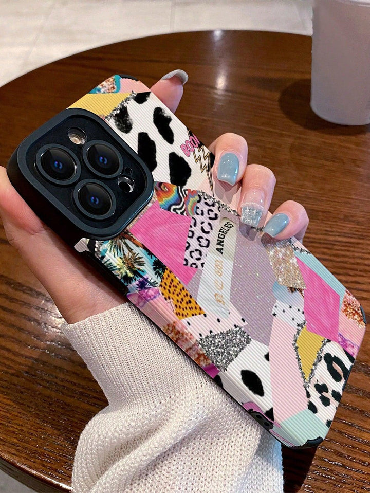Patchwork Collage Print Phone Case - Brand My Case
