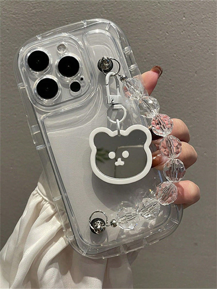 Perfect Clear Phone Case With Hand Strap - Brand My Case