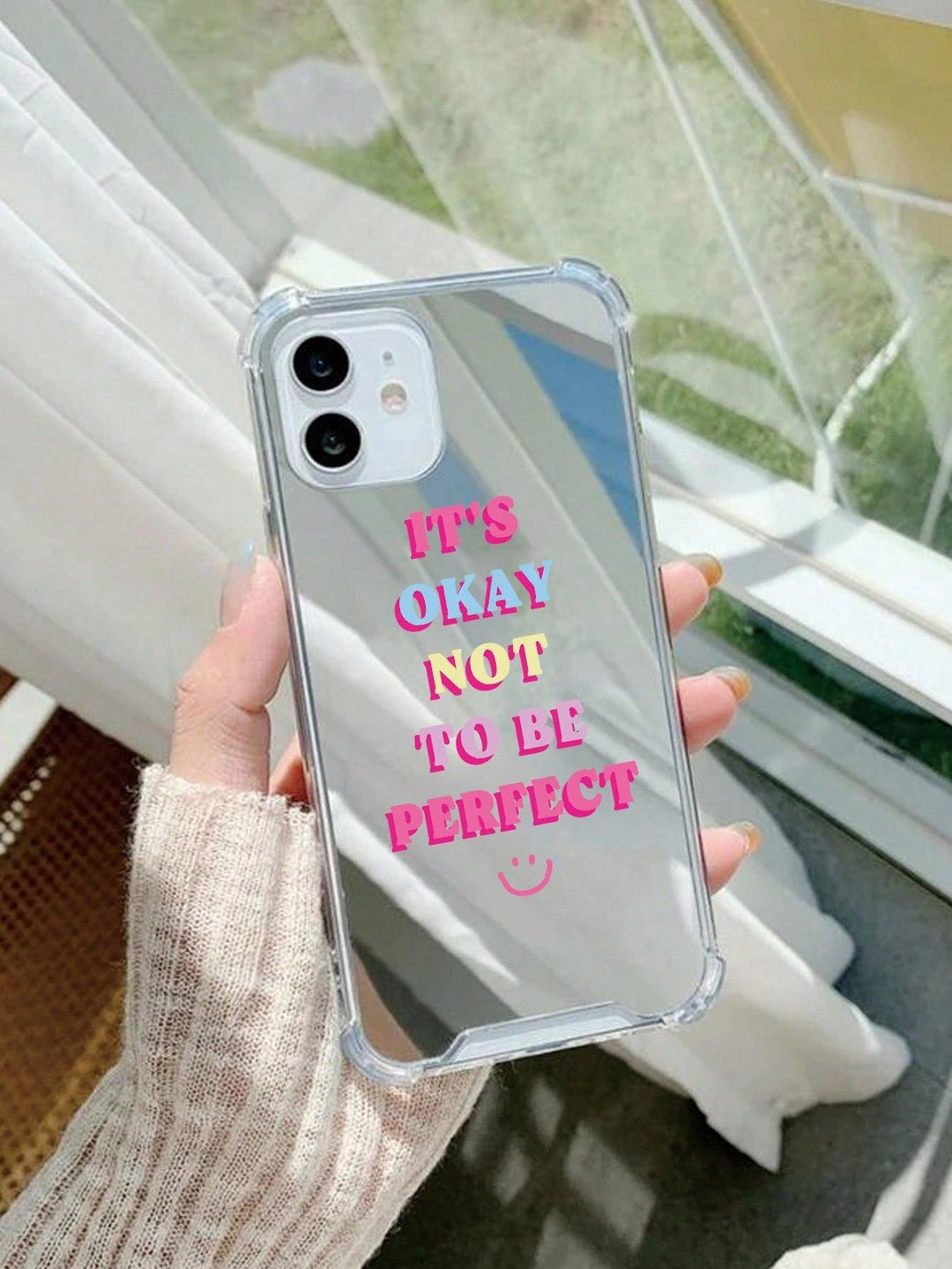 Pick-Me-Up Graphic Mirror Phone Case - Brand My Case