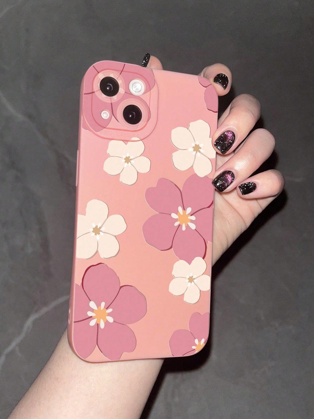 Pinkie Floral Print Phone Case - Brand My Case