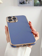 Plain Electroplated Phone Case - Brand My Case
