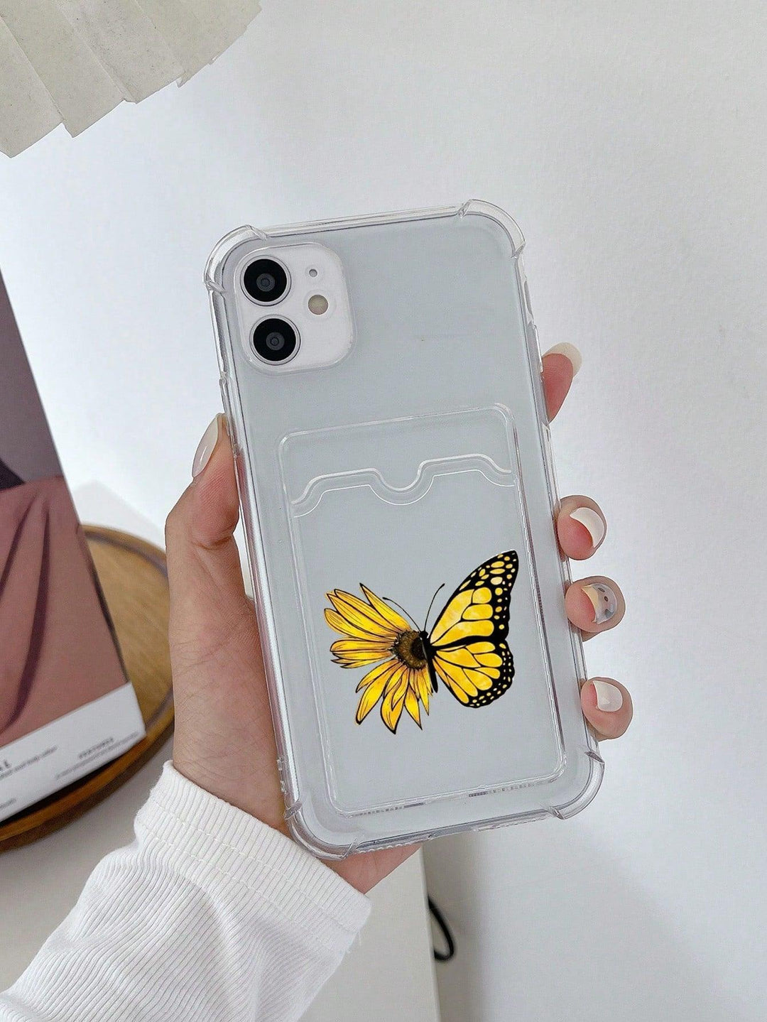 Premium Black Butterfly Pattern Phone Cases - Brand My Case