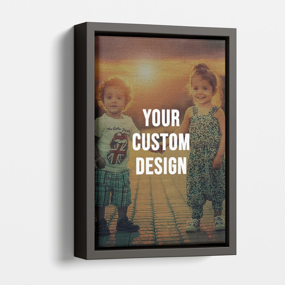 Premium Customized Framed Canvas - Brand My Case