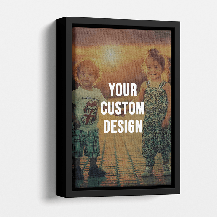 Premium Customized Framed Canvas - Brand My Case