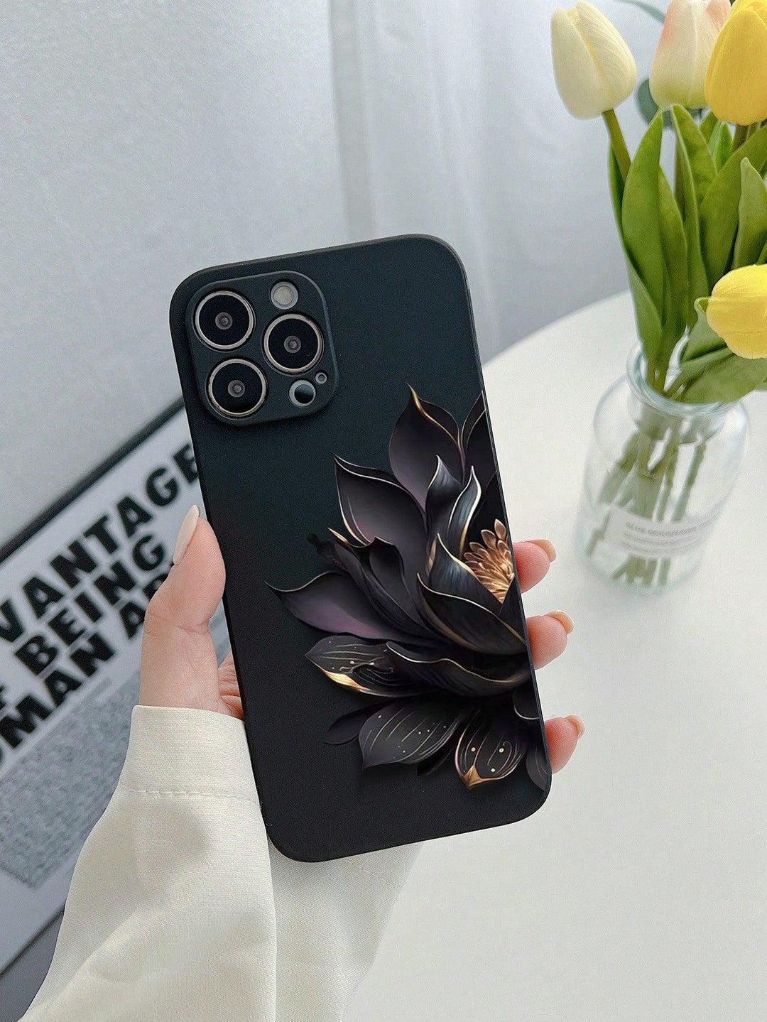 Premium Floral Print Phone Case - Brand My Case