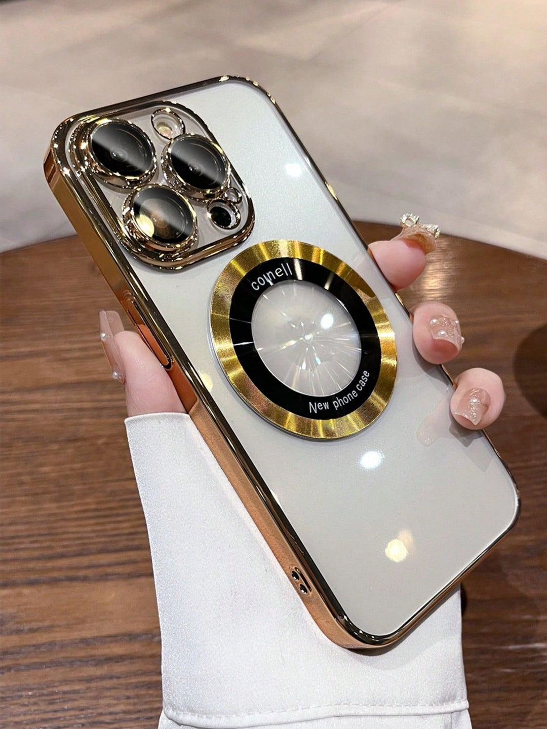 Premium Gold Magnetic Phone Cases - Brand My Case