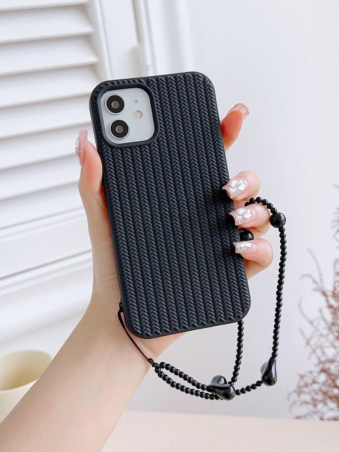Premium Knitted Phone Case With Lanyard - Brand My Case