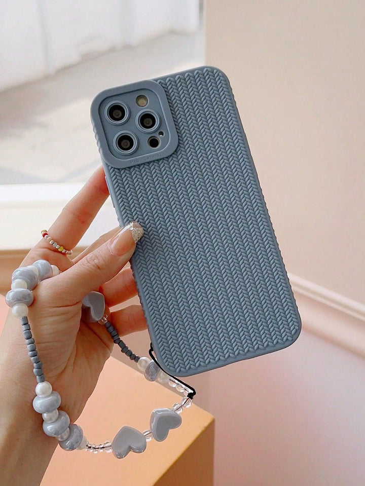 Premium Knitted Phone Case With Lanyard - Brand My Case