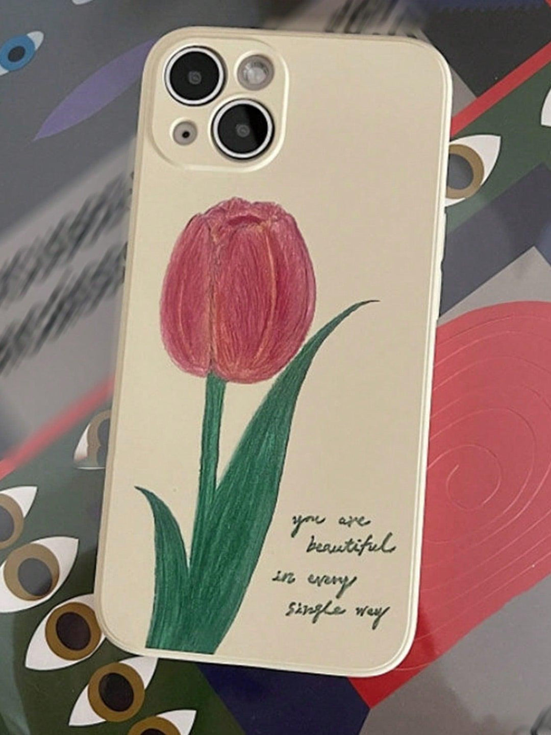 Premium Rosey Flower Pattern Phone Cases - Brand My Case