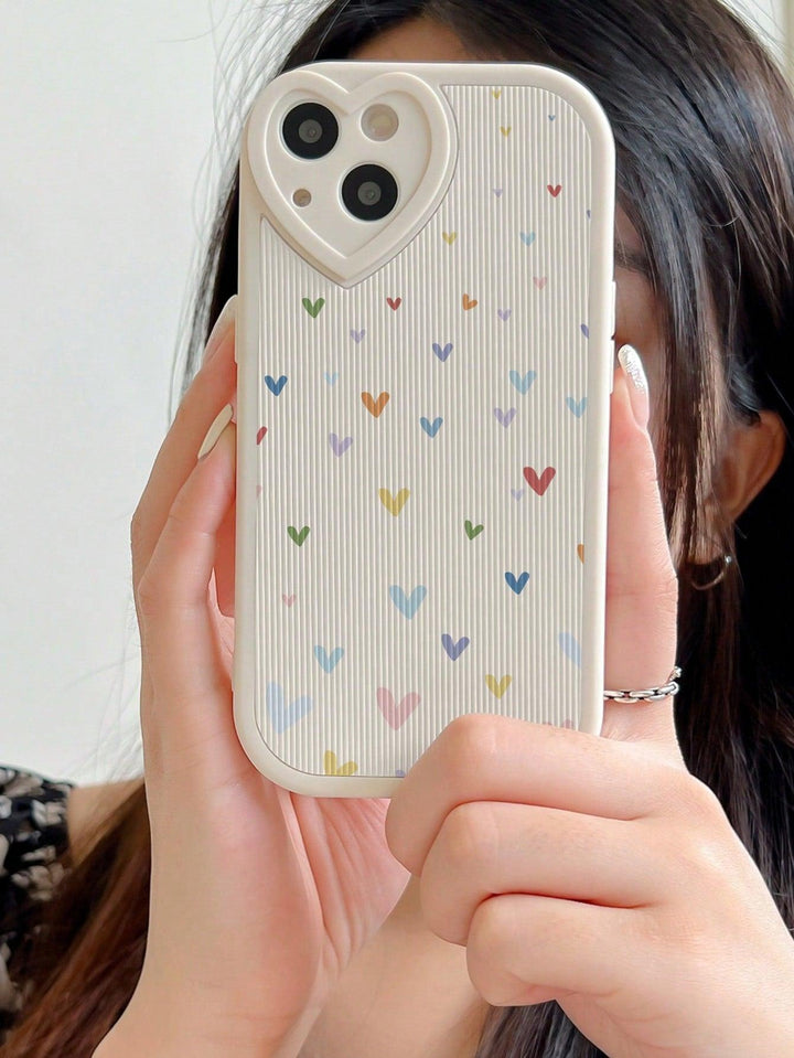 Pretty Heart Pattern Phone Case - Brand My Case