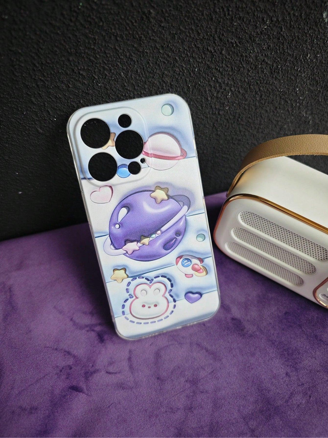 Rabbit Planet Pattern Phone Case - Brand My Case