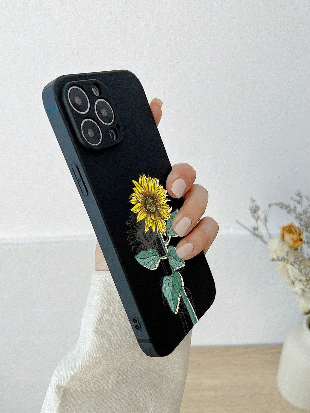 Sadistic Sunflower Pattern Phone Case - Brand My Case