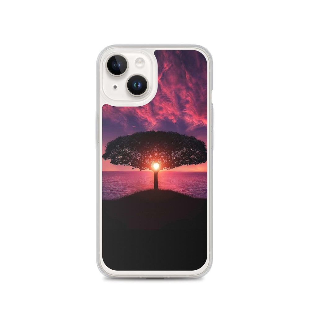 Savannah Tree Premium Clear Case for iPhone - Brand My Case