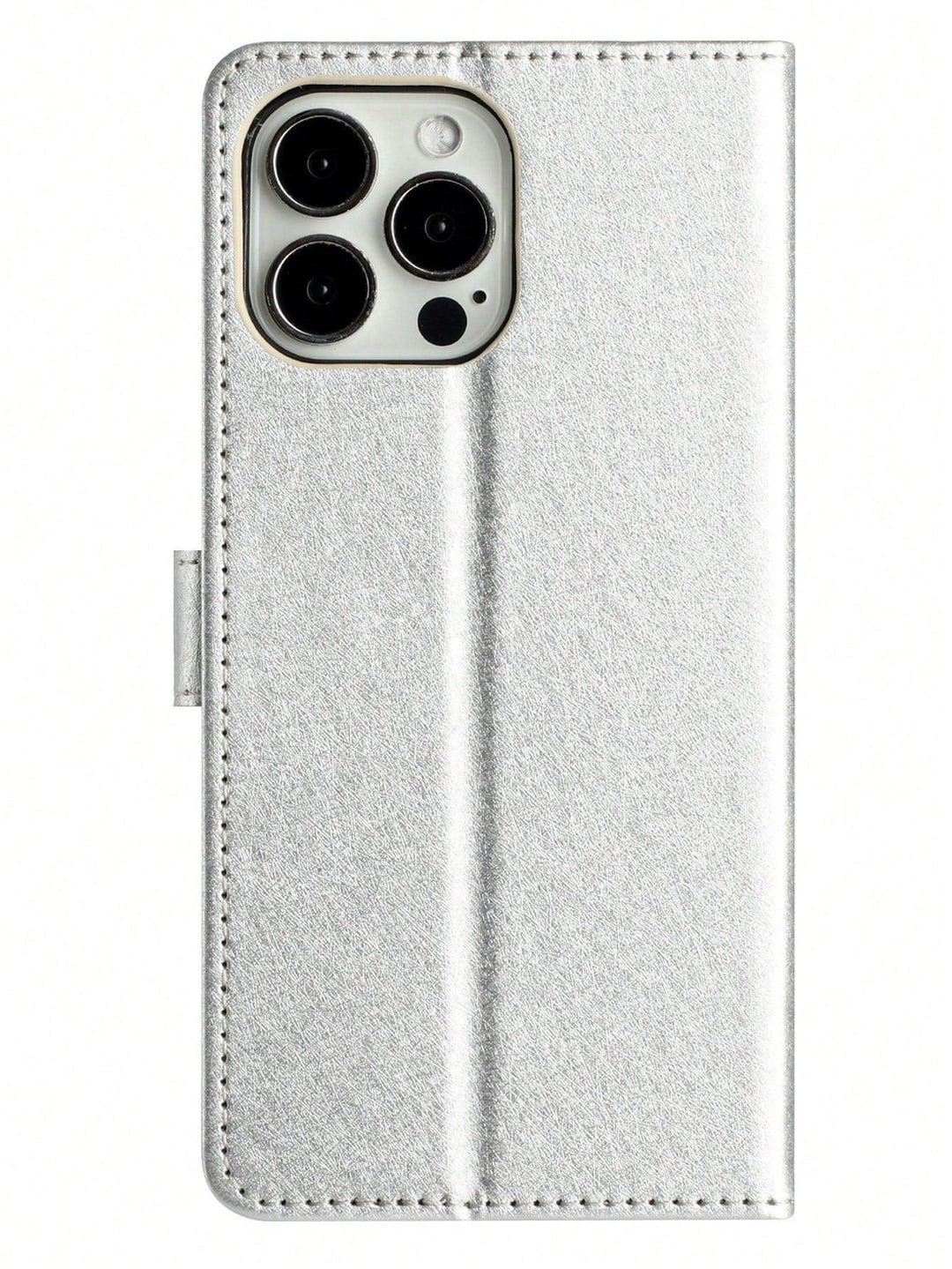 Silver Premium Solid PU Phone Cases - Brand My Case