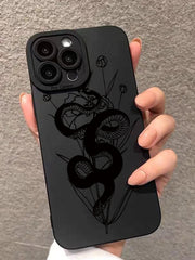 Snake Pattern Phone Case - Brand My Case