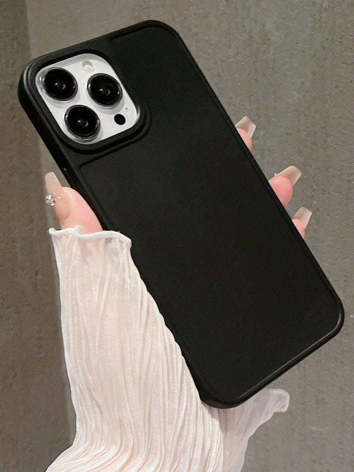 Solid Black Phone Case - Brand My Case