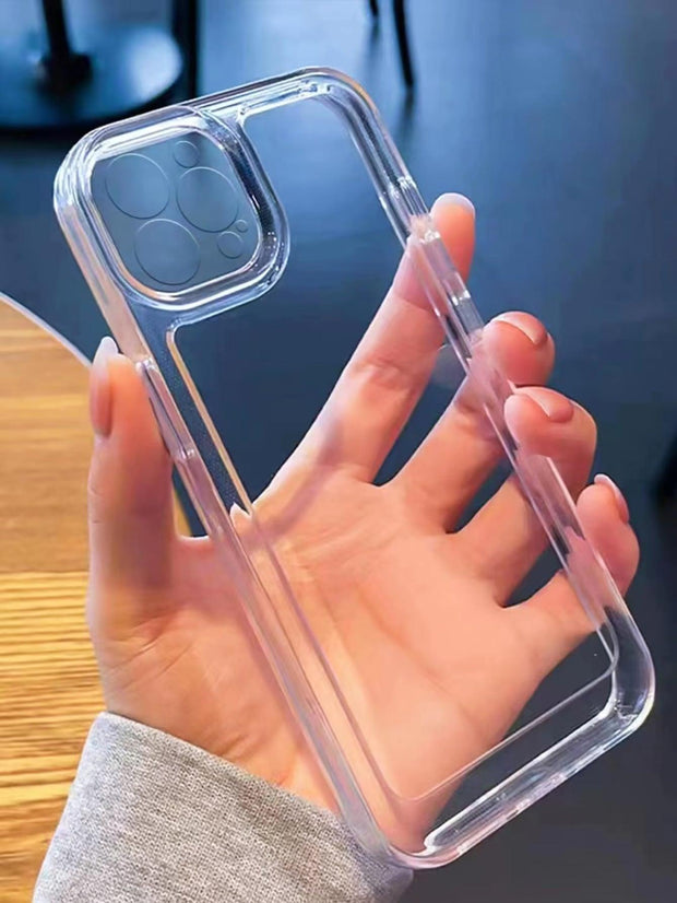Solid Clear Phone Case - Brand My Case