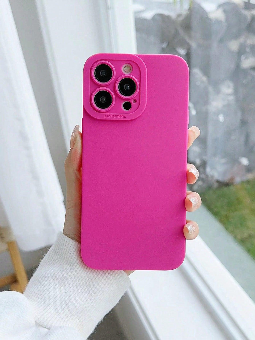 Solid Hot Pink Phone Case - Brand My Case