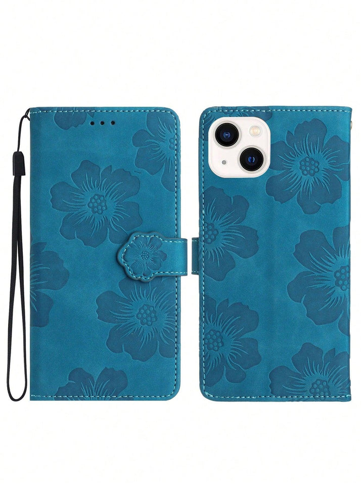 Solid PU Flip Phone Case - Brand My Case