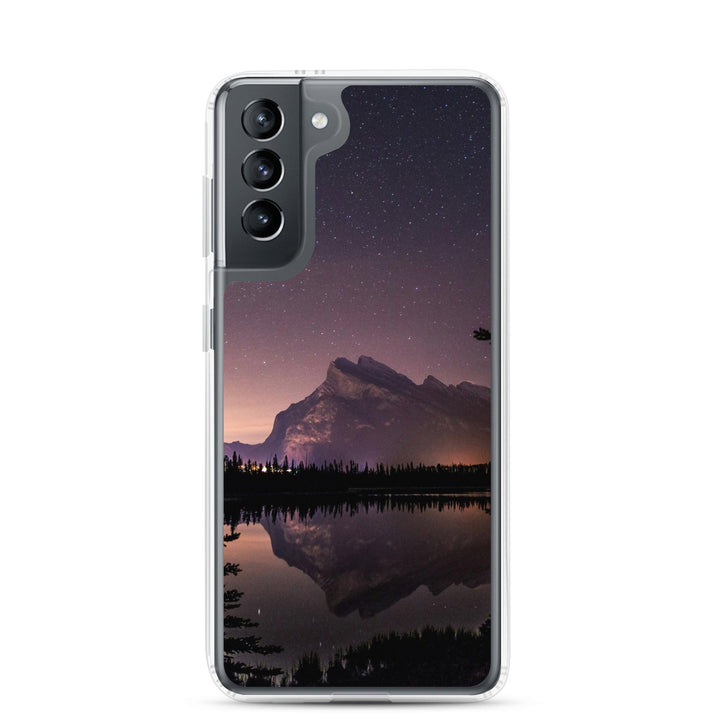 Starry Lake Sky Premium Clear Case for Samsung - Brand My Case