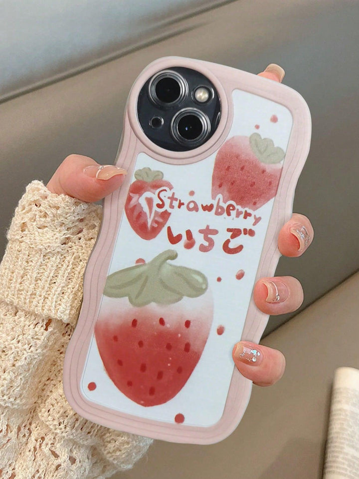 Strawberry Pattern Phone Case - Brand My Case