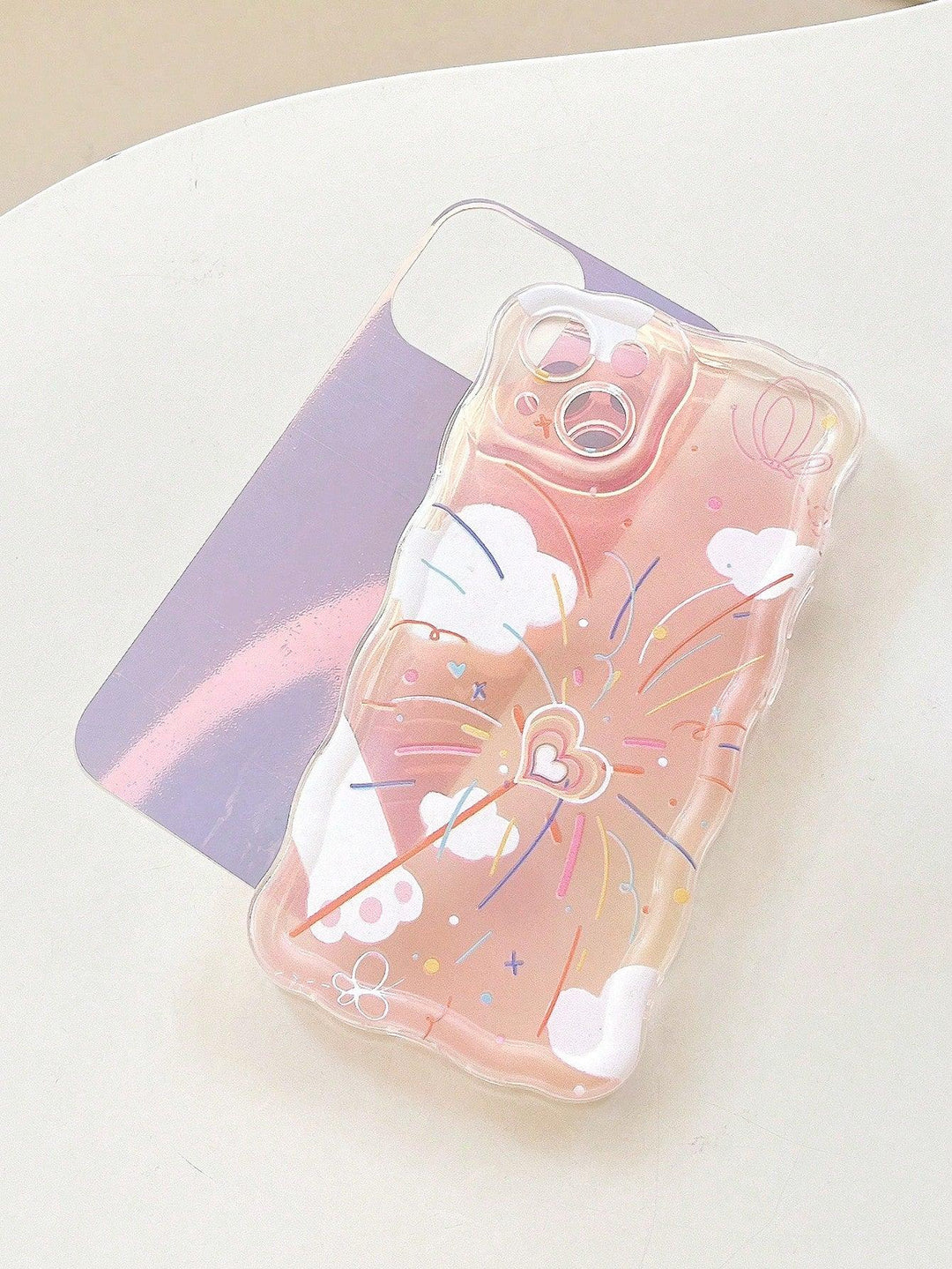Sugar Heart Pattern Phone Case - Brand My Case