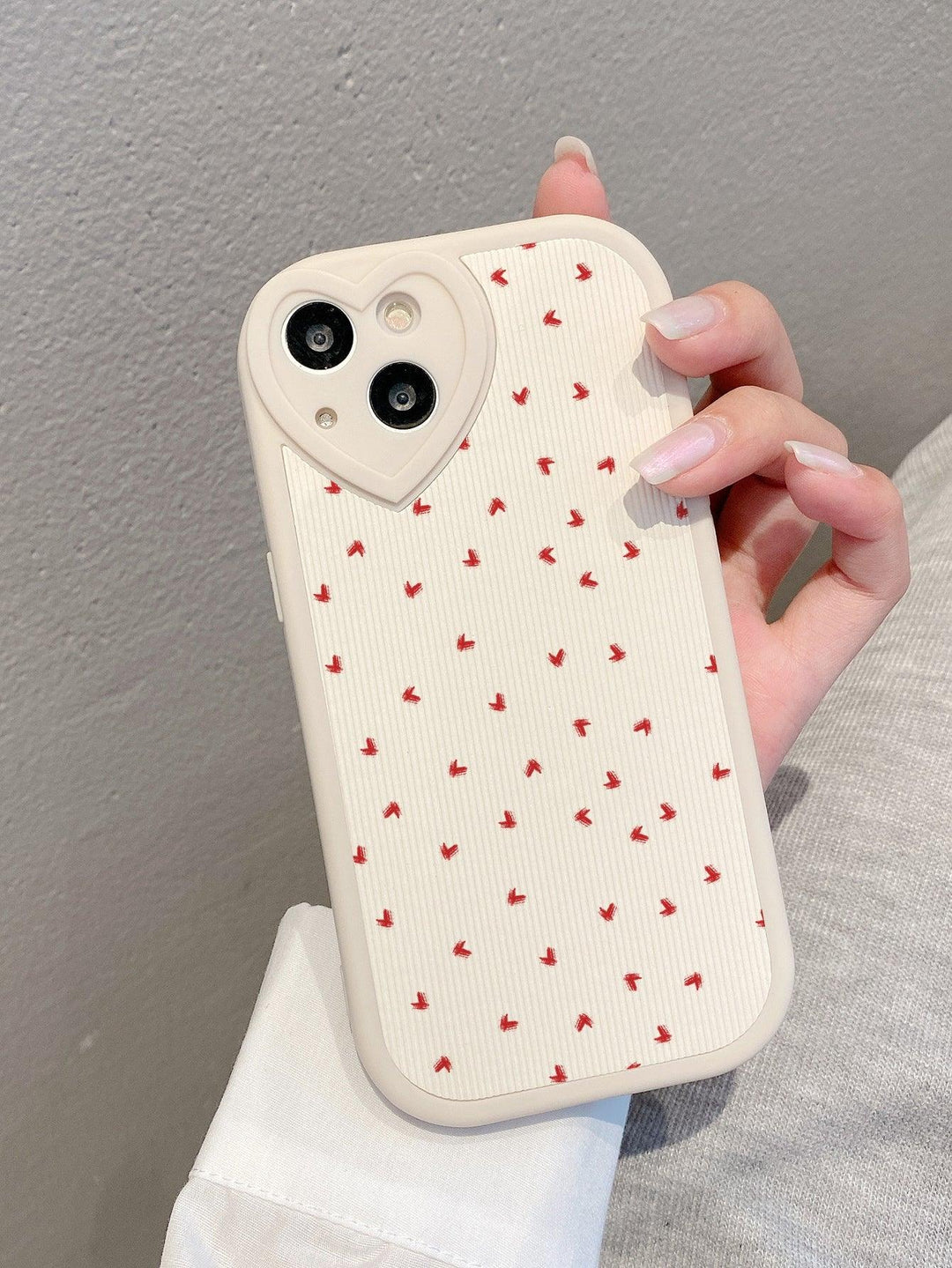 Tiny Hearts Pattern Phone Case - Brand My Case