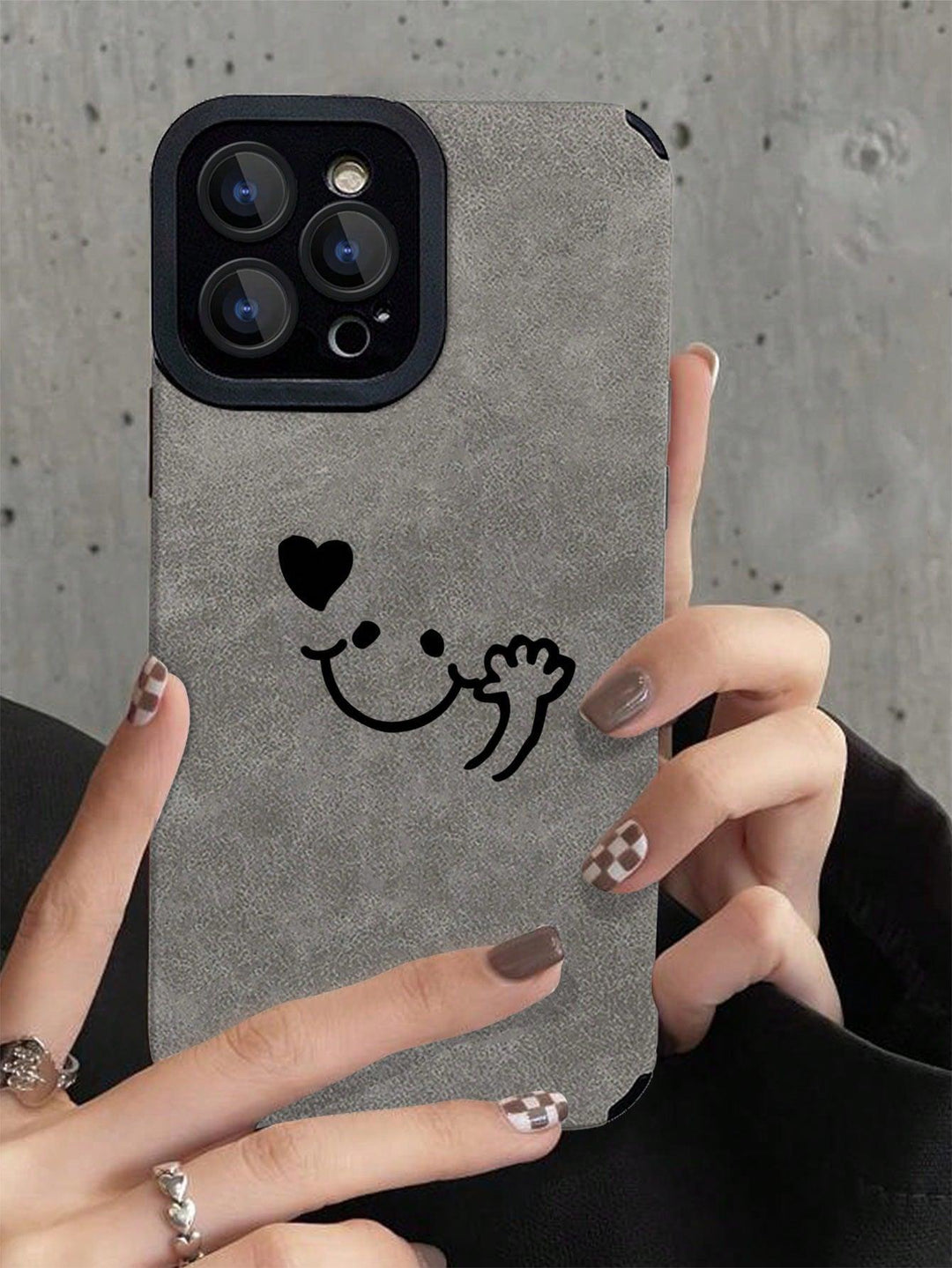 Tiny Smile Pattern Anti fall Phone Case - Brand My Case