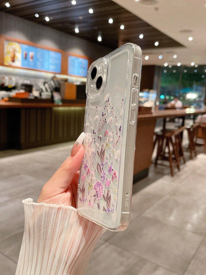 Translucent Floral Phone Case - Brand My Case