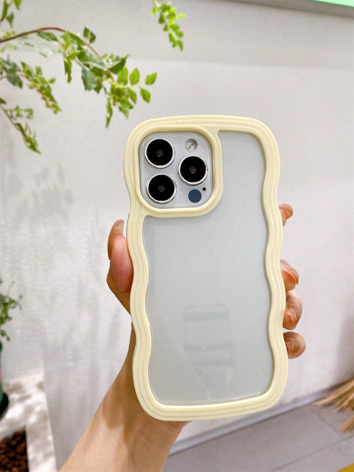 Yellow Premium Structured Clear Phone Cases - Brand My Case