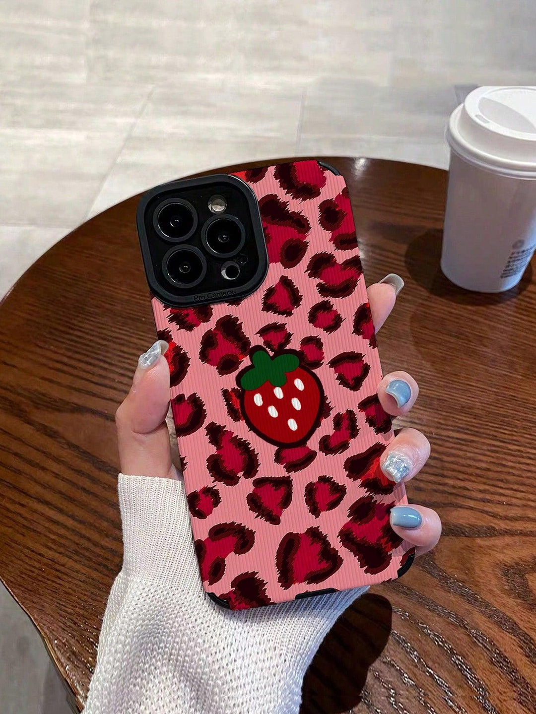 Yummy Strawberry Pattern Anti fall Phone Case - Brand My Case